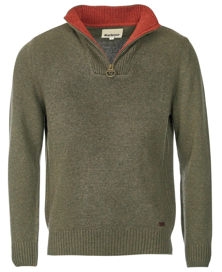 nelson essential sweter z zamkiem błyskawicznym do połowy