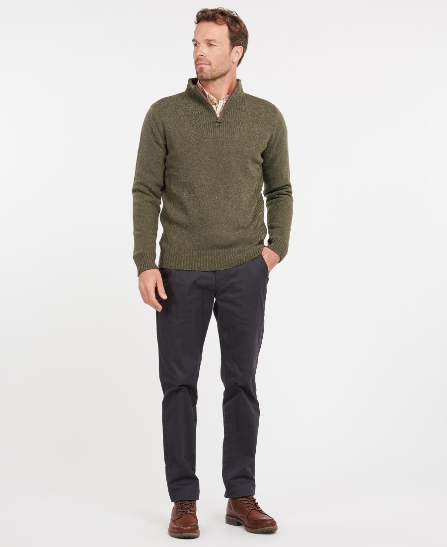 nelson essential sweter z zamkiem błyskawicznym do połowy