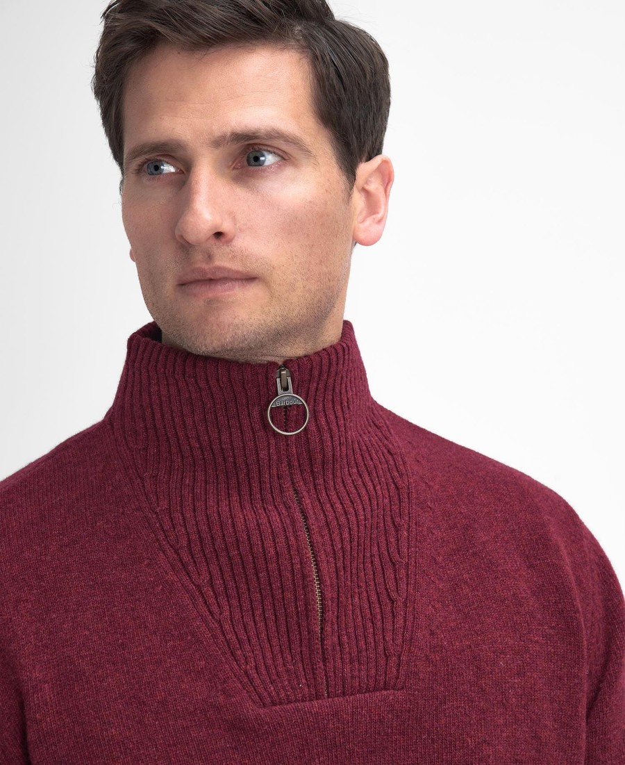 nelson essential sweter z zamkiem błyskawicznym do połowy