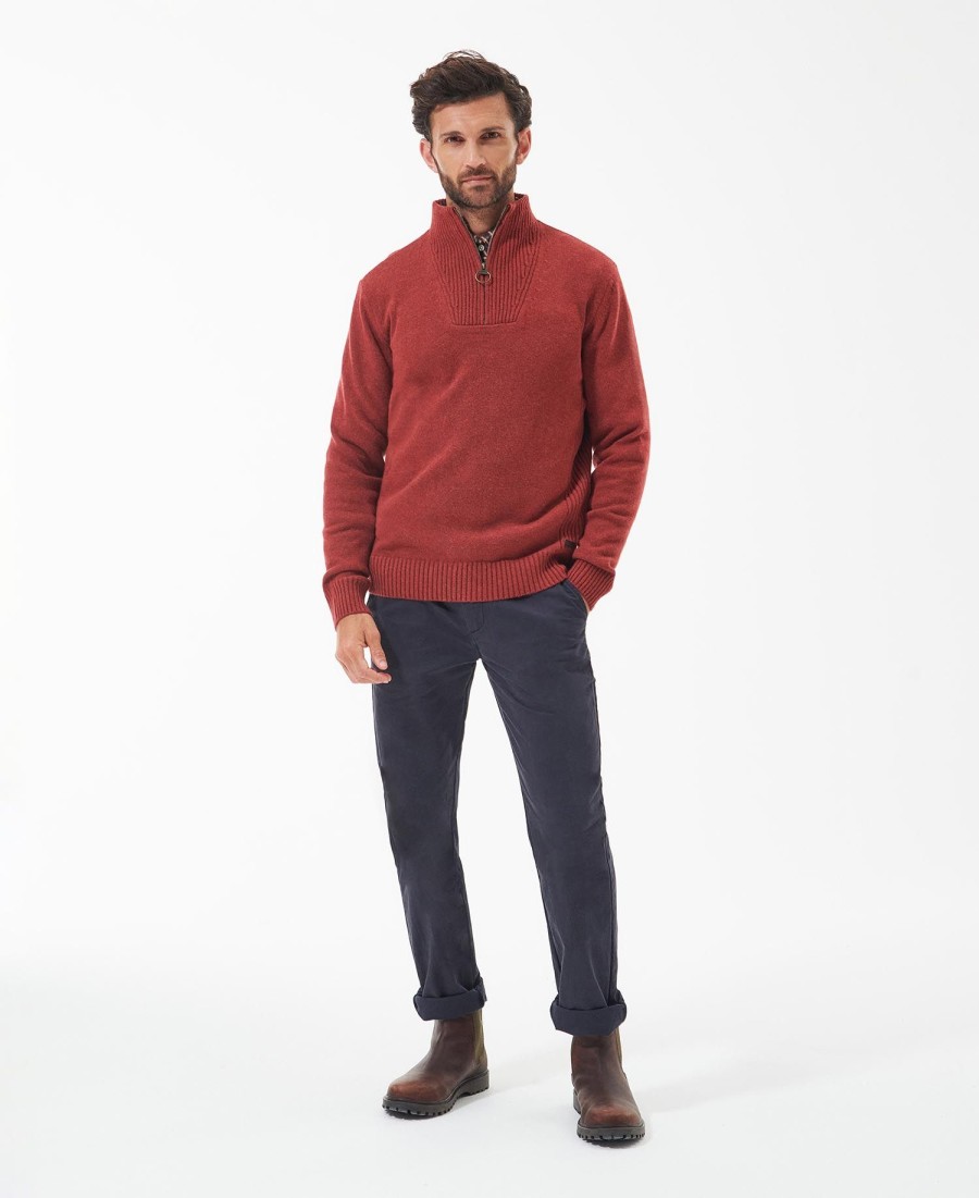 nelson essential sweter z zamkiem błyskawicznym do połowy
