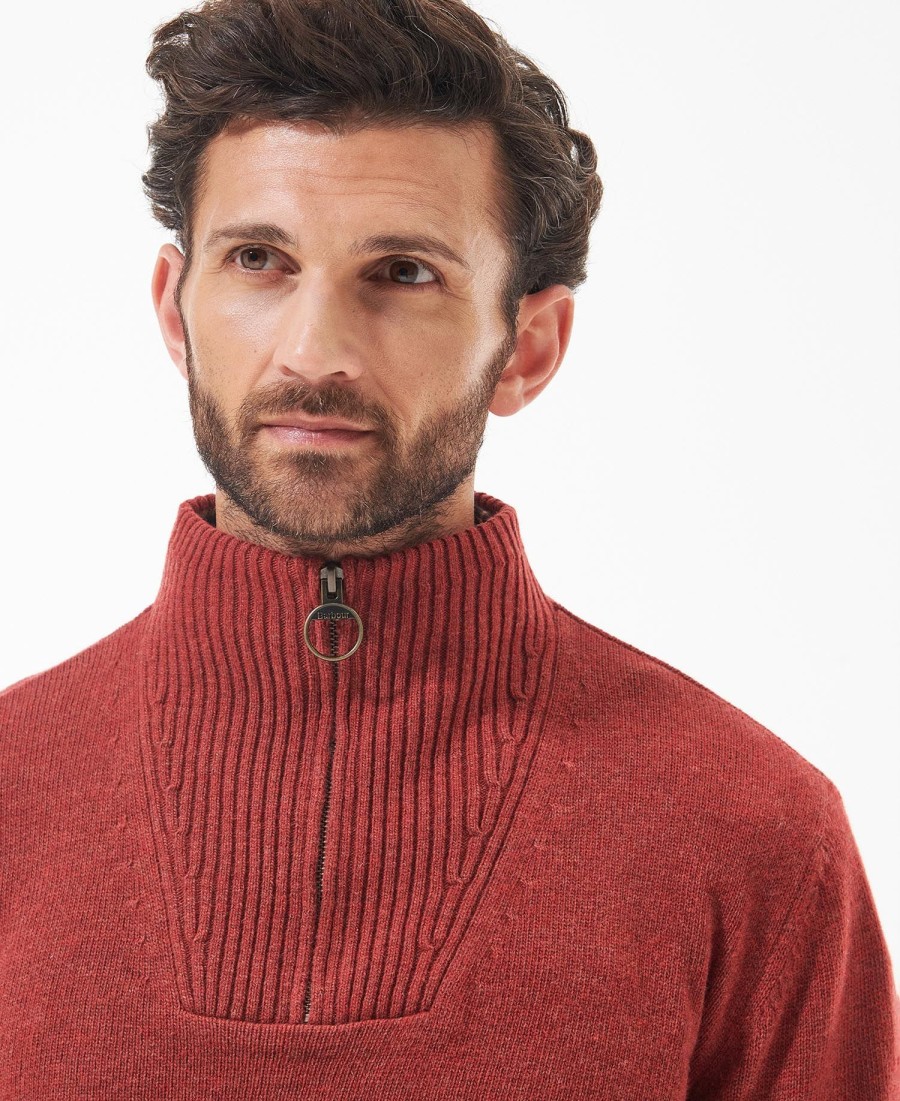 nelson essential sweter z zamkiem błyskawicznym do połowy