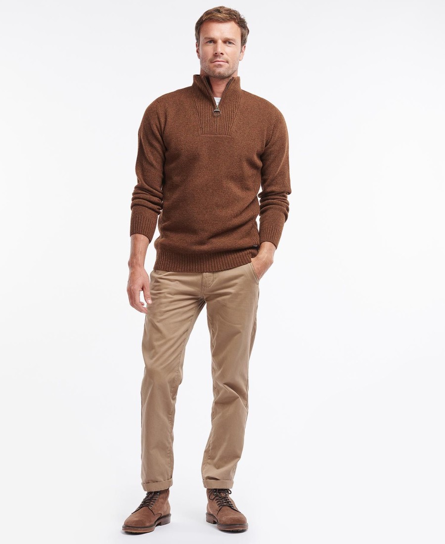 nelson essential sweter z zamkiem błyskawicznym do połowy