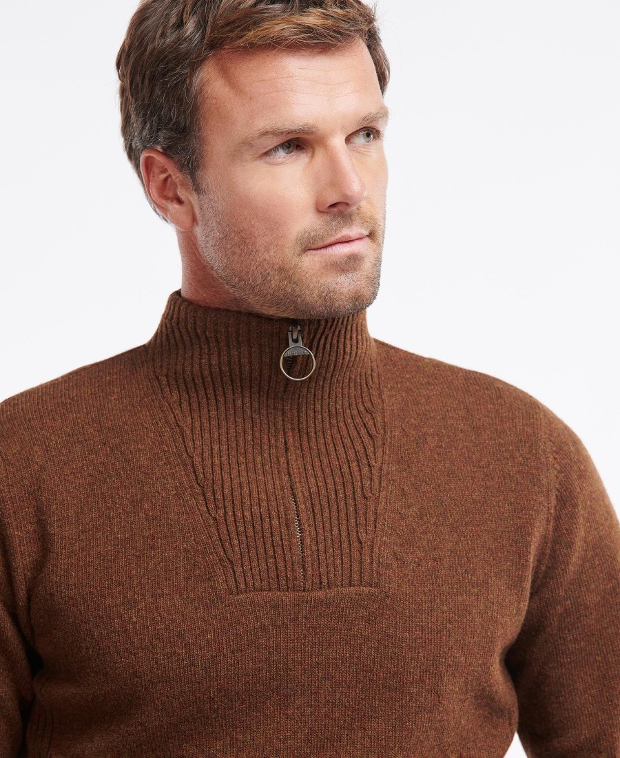 nelson essential sweter z zamkiem błyskawicznym do połowy