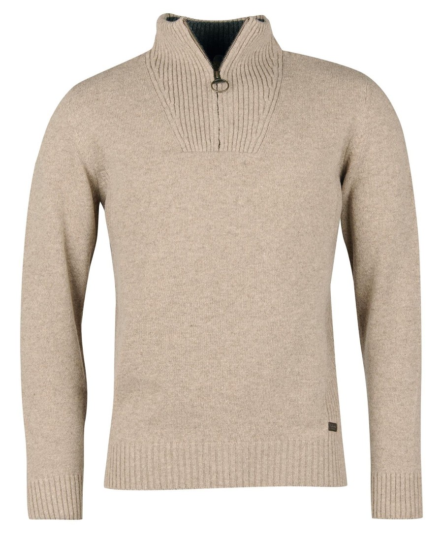nelson essential sweter z zamkiem błyskawicznym do połowy