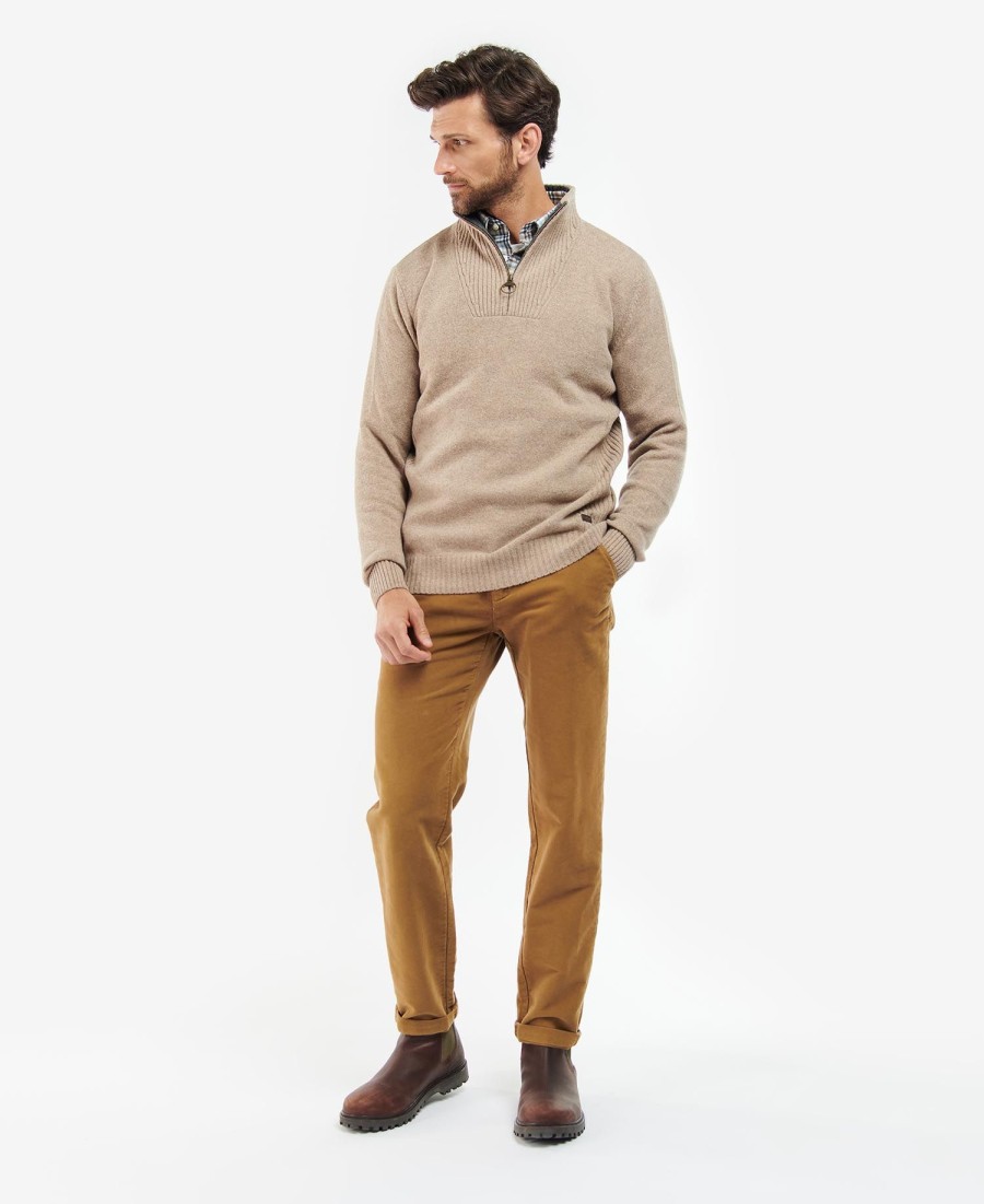 nelson essential sweter z zamkiem błyskawicznym do połowy