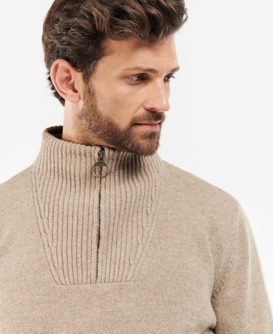 nelson essential sweter z zamkiem błyskawicznym do połowy