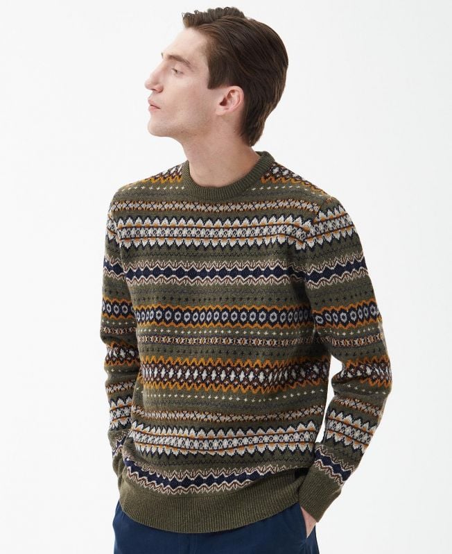 pokrowiec na sweter fair isle