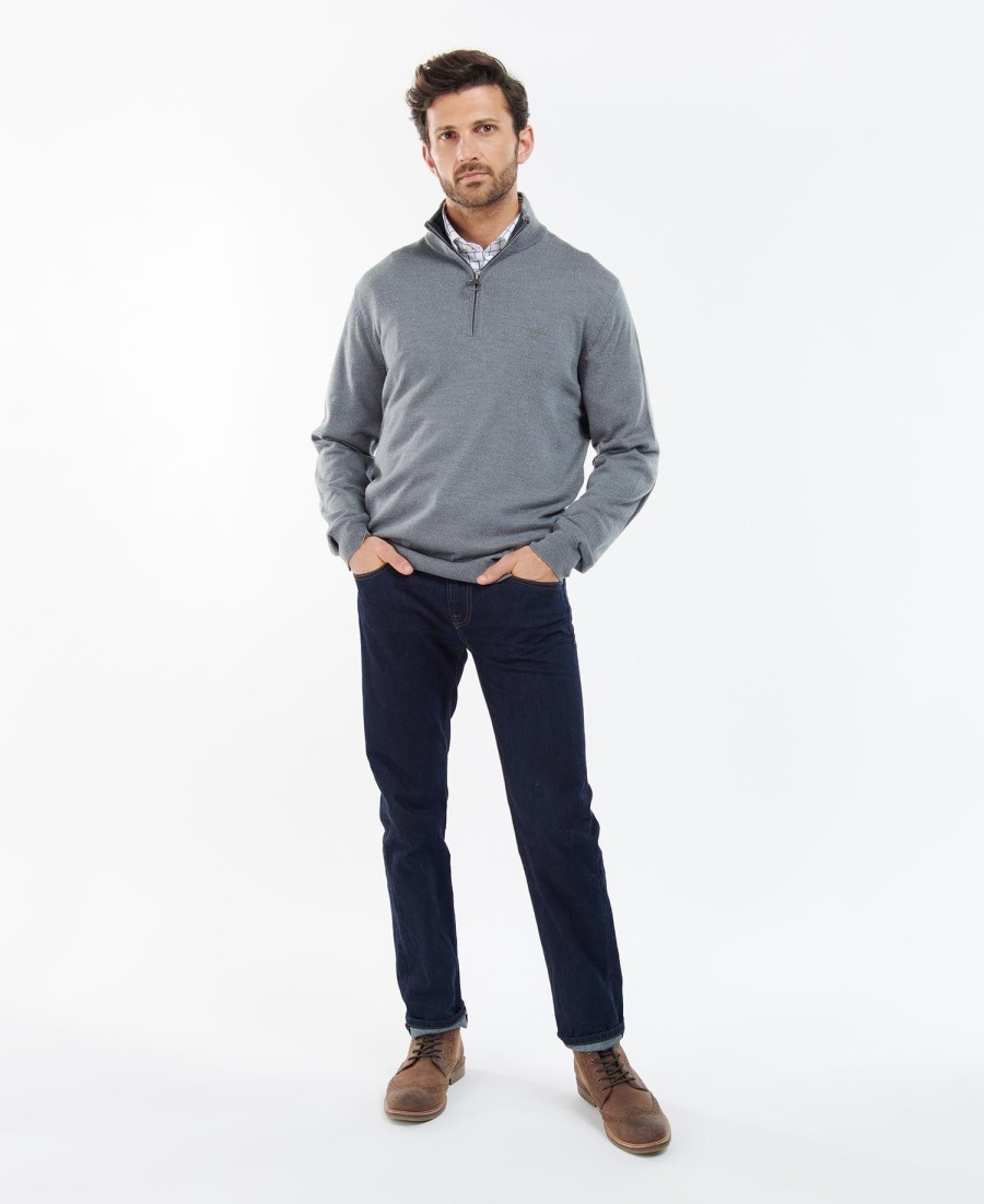 bluza z kapturem loyton merino half zip