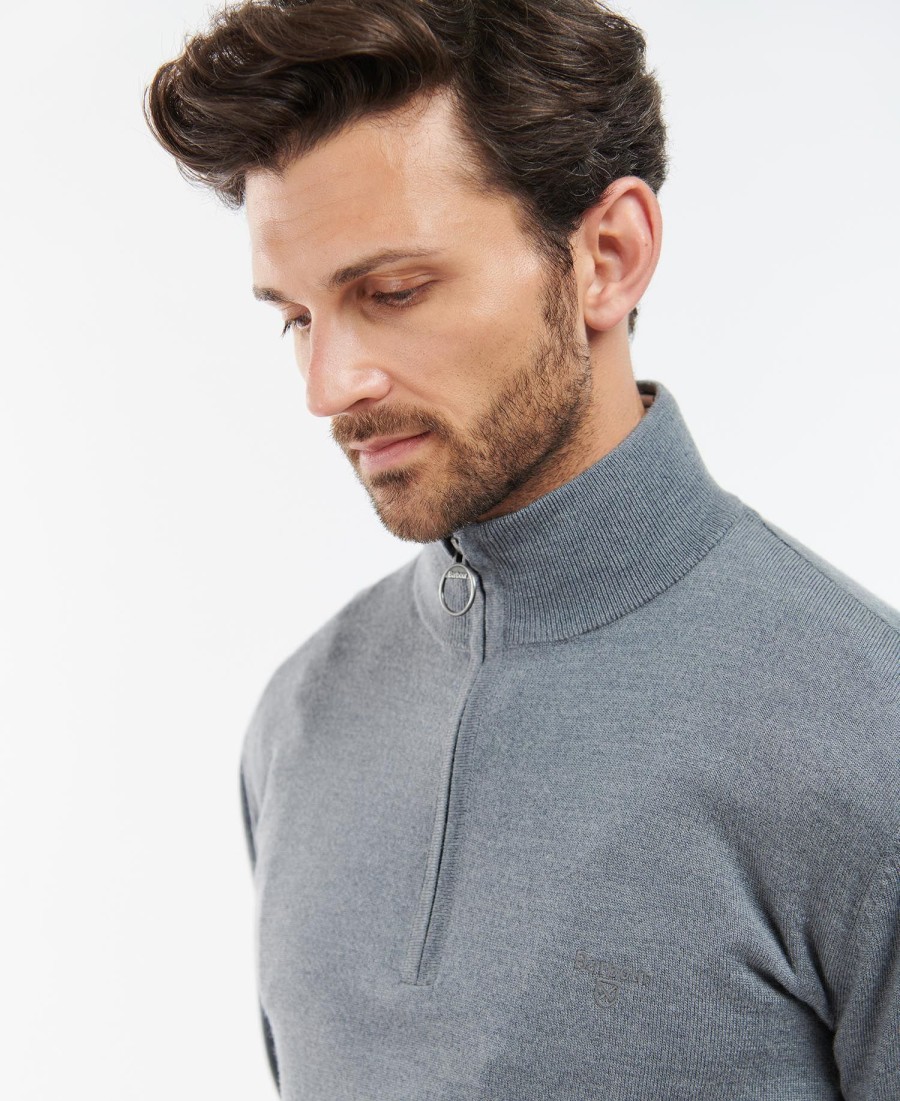 bluza z kapturem loyton merino half zip