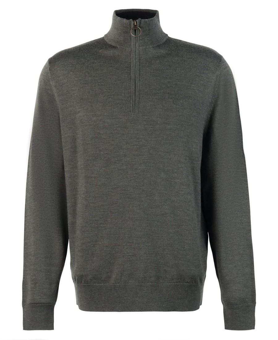 bluza z kapturem loyton merino half zip