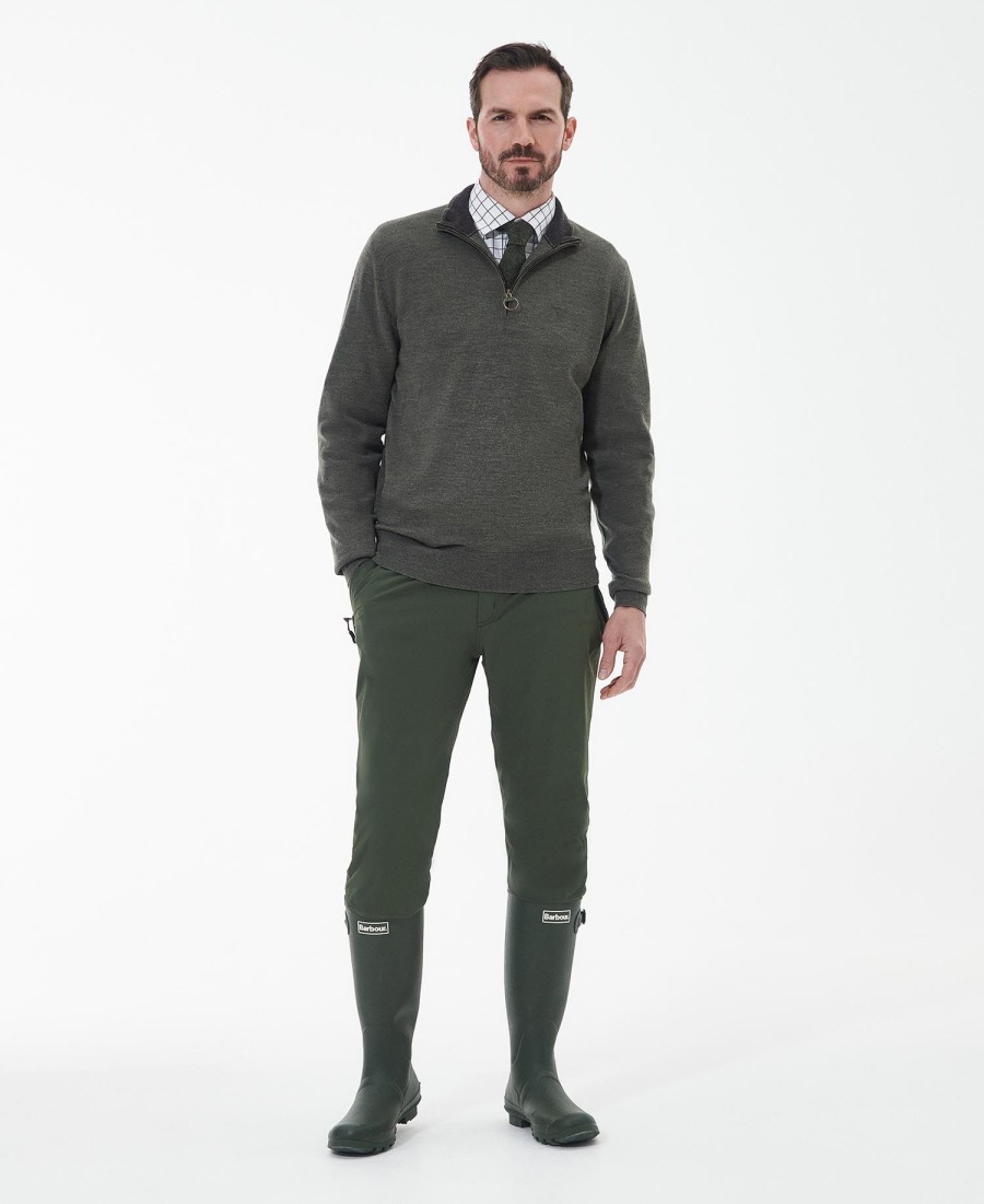 bluza z kapturem loyton merino half zip
