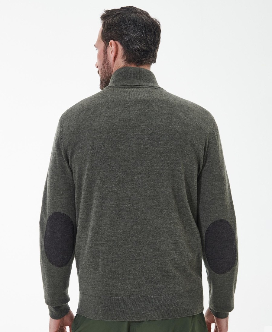 bluza z kapturem loyton merino half zip