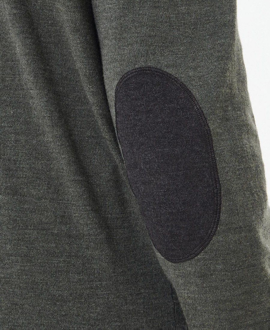 bluza z kapturem loyton merino half zip