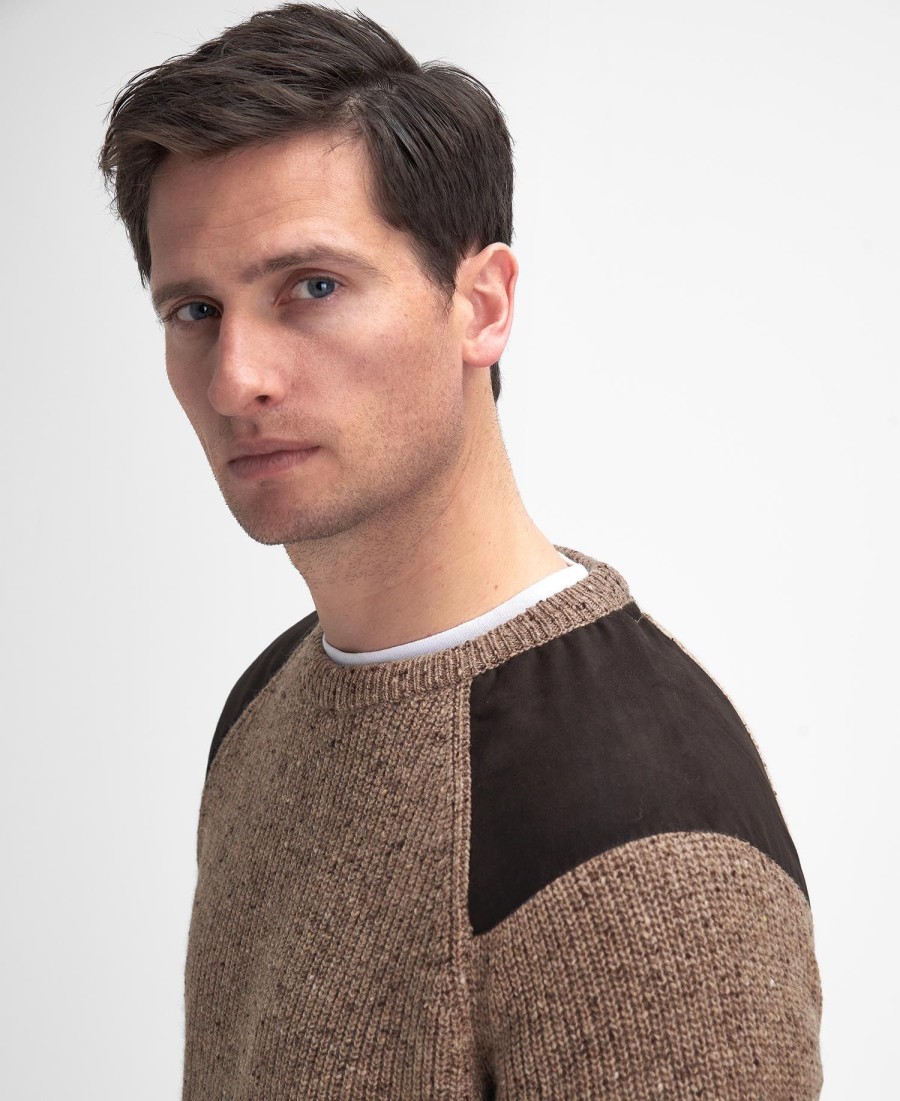 sweter z okrągłym dekoltem raisthorpe