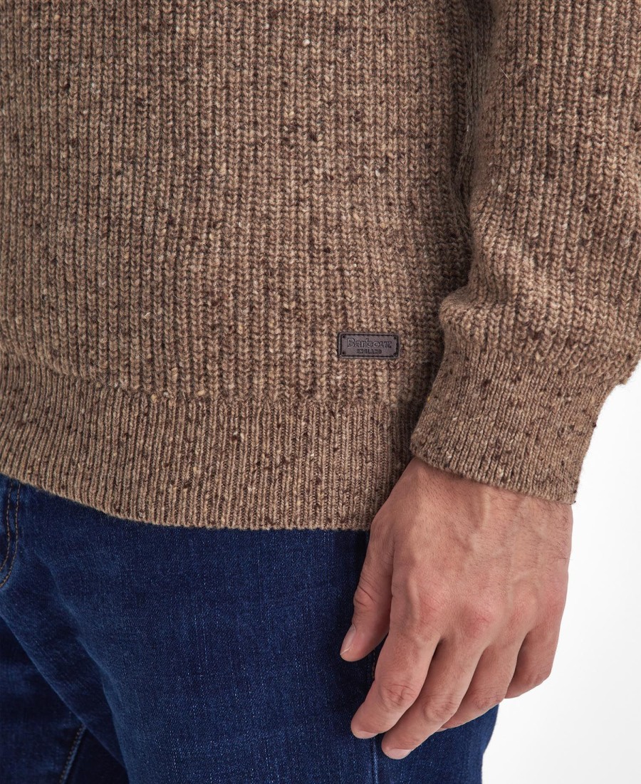 sweter z okrągłym dekoltem raisthorpe