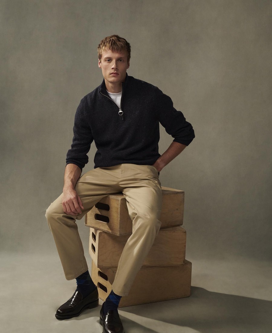 sweter tainsbury half zip