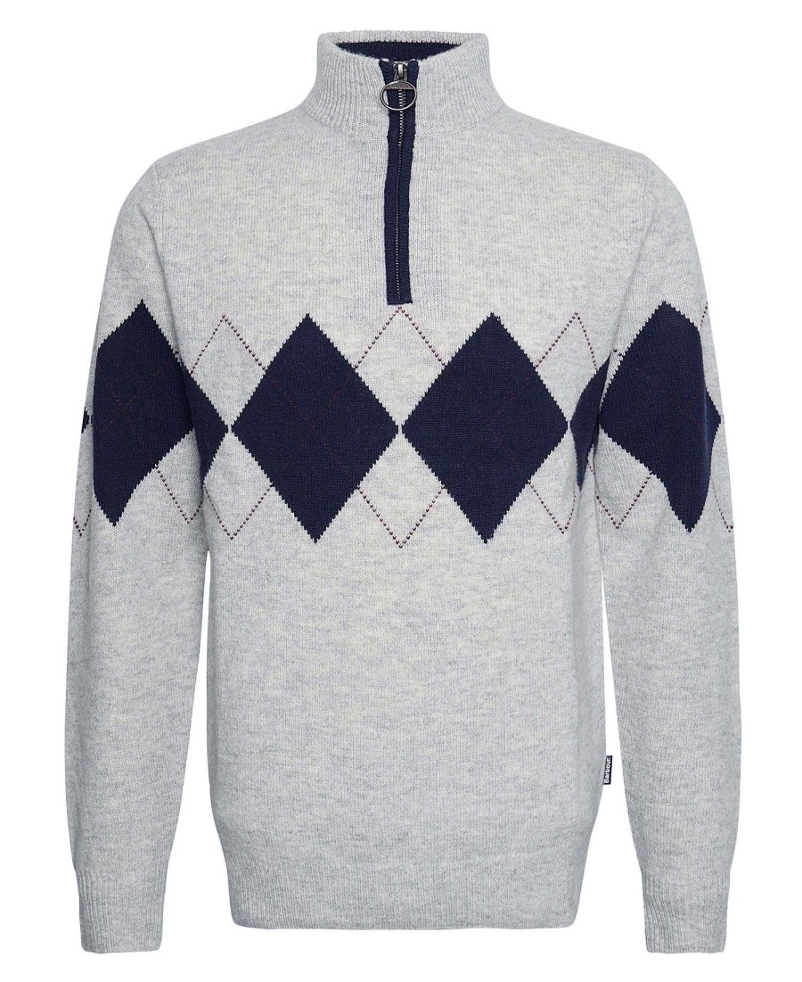 sweter hartfield argyll half zip