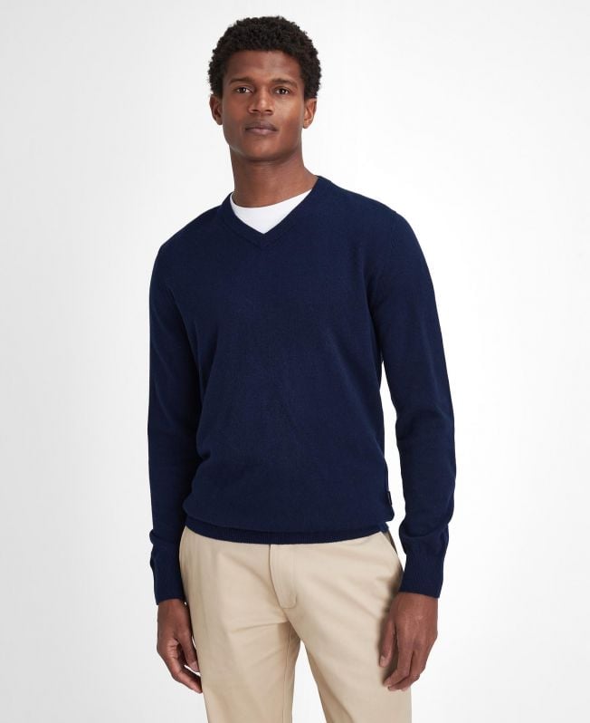 sweter marlow z dekoltem w serek