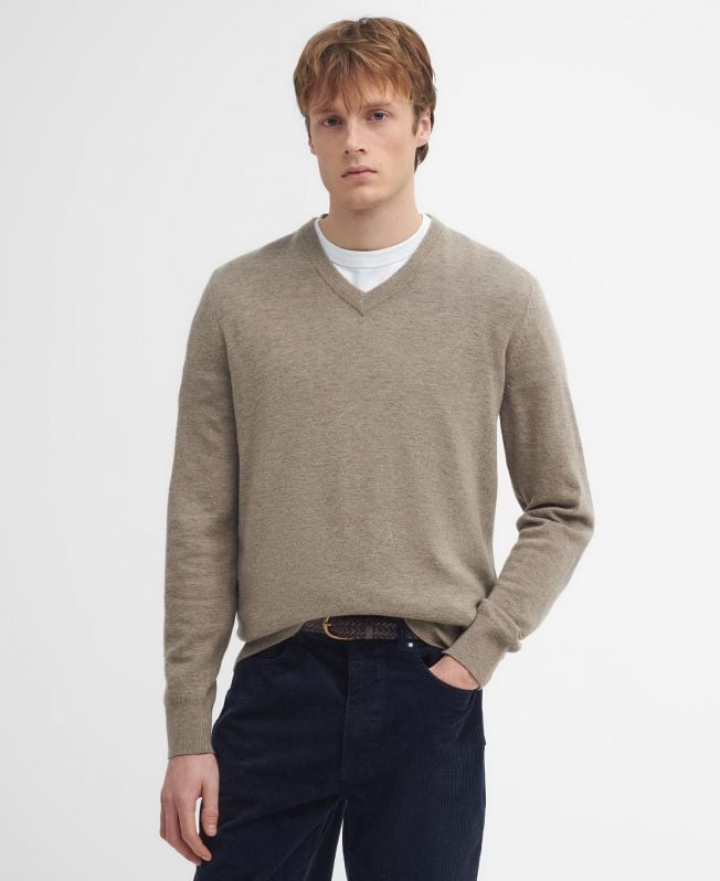 sweter marlow z dekoltem w serek