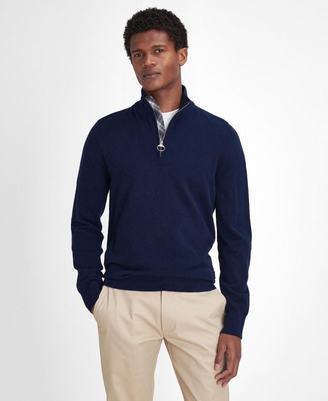 marlow half-zip jumper