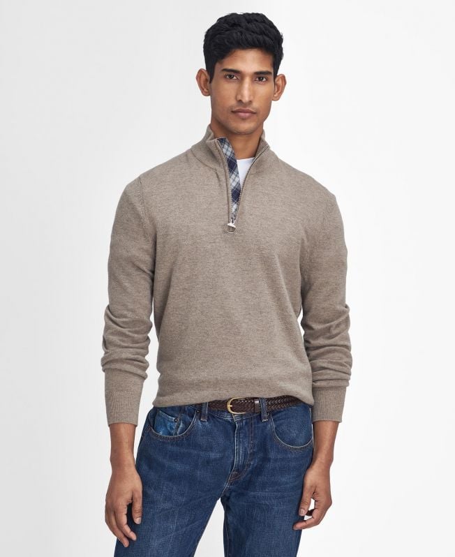 marlow half-zip jumper