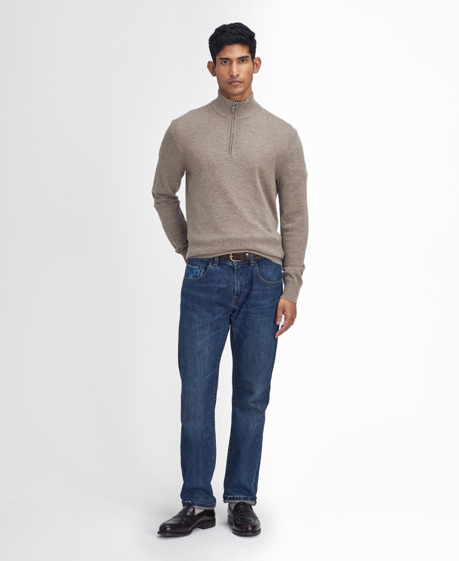 marlow half-zip jumper