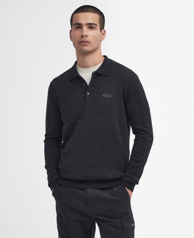 sweter polo merlin merino