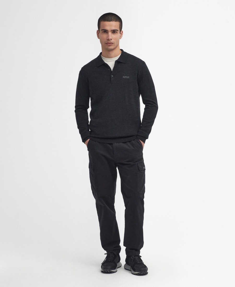 sweter polo merlin merino