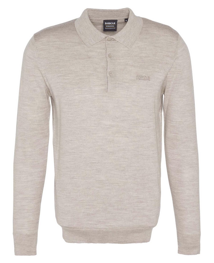 sweter polo merlin merino