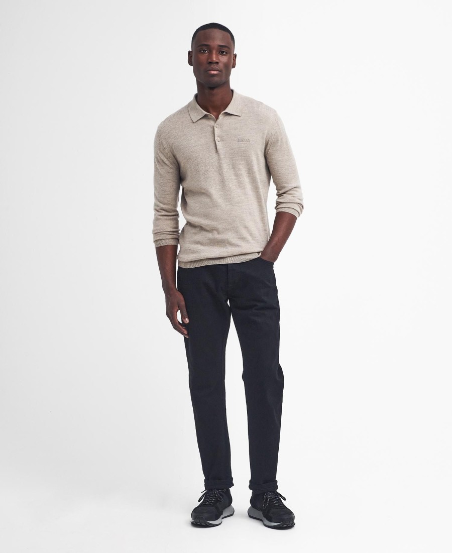 sweter polo merlin merino