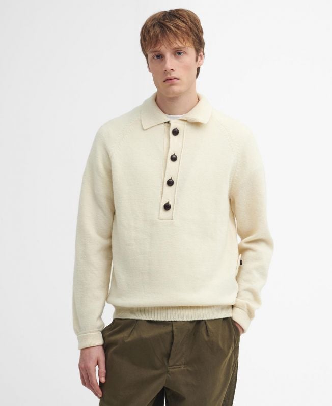 barbour x to ki to midden jumper z kołnierzem