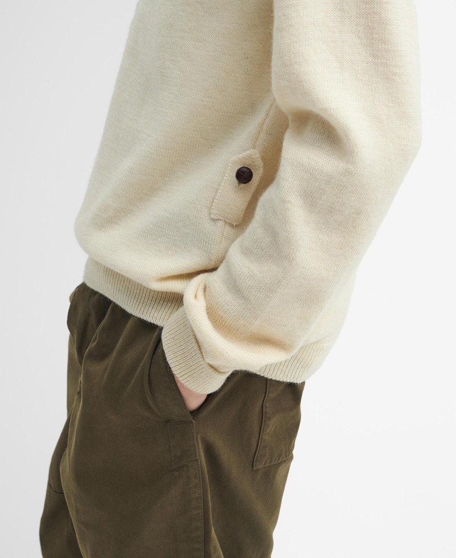 barbour x to ki to midden jumper z kołnierzem