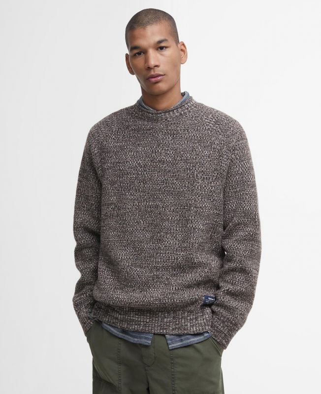 sweter staithes z okrągłym dekoltem