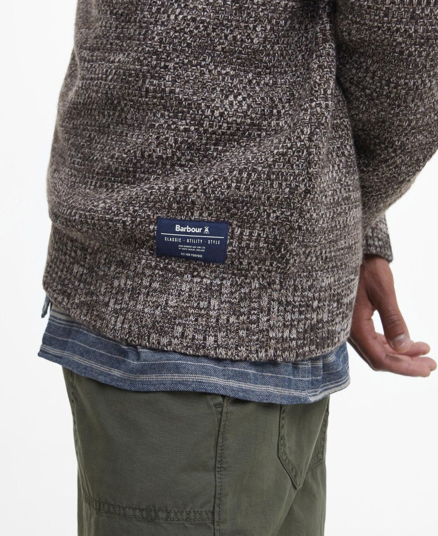sweter staithes z okrągłym dekoltem