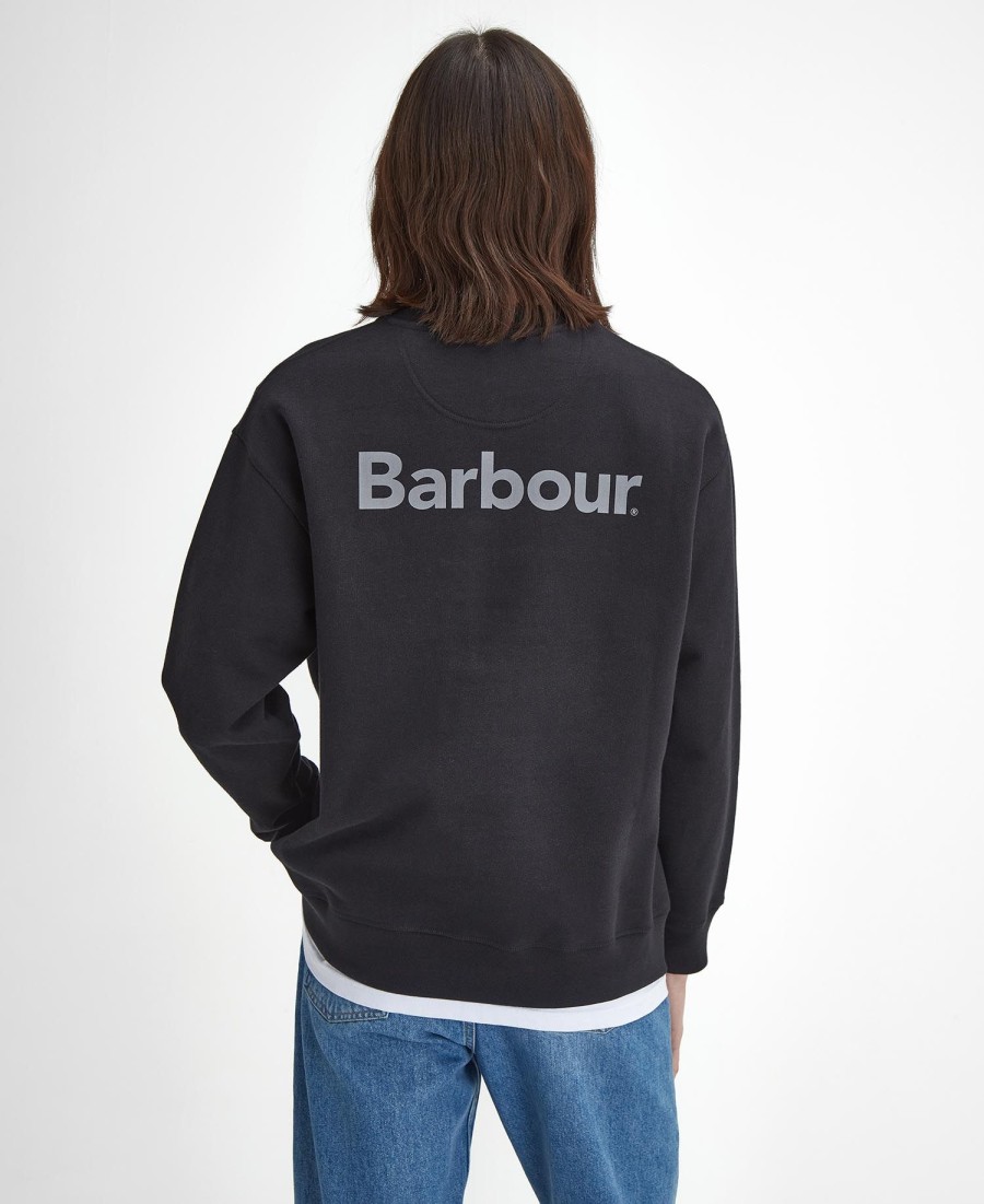sweter nicholas oversized brushed crew neck