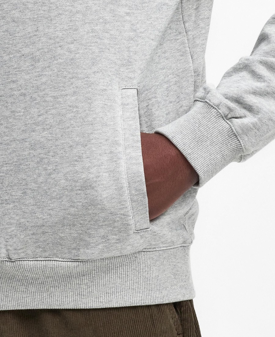 bluza z kapturem beckhill half zip