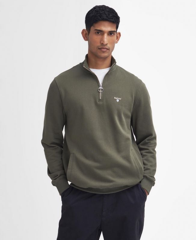 bluza z kapturem beckhill half zip