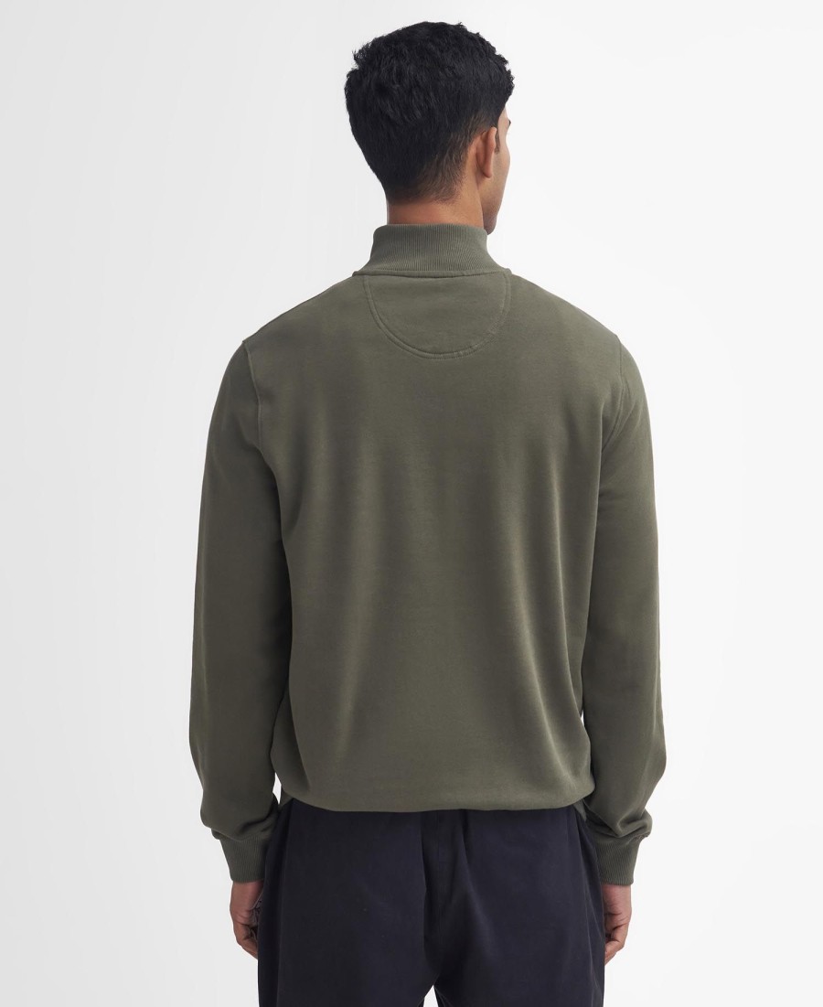bluza z kapturem beckhill half zip