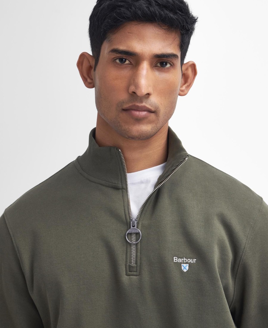 bluza z kapturem beckhill half zip