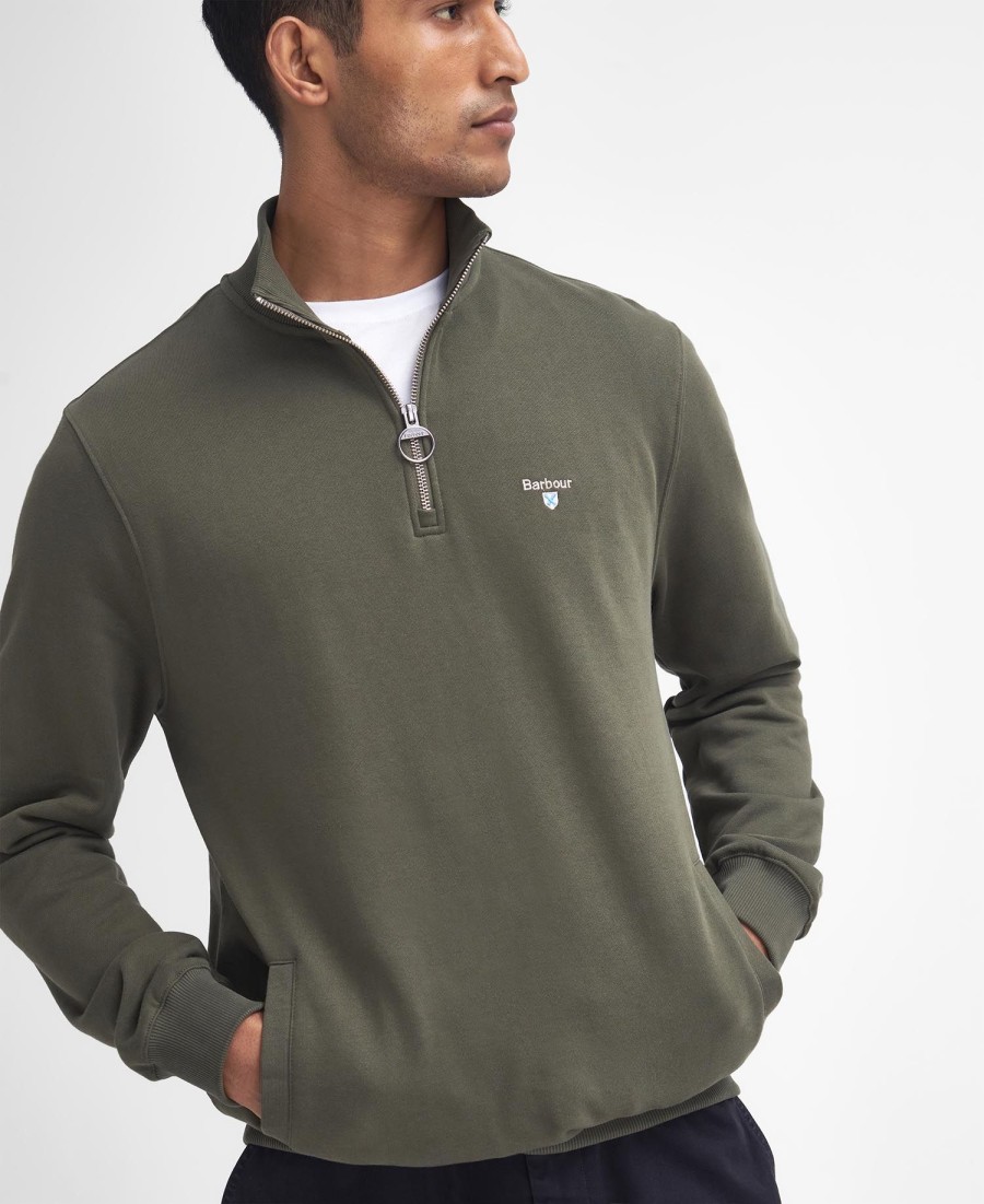 bluza z kapturem beckhill half zip