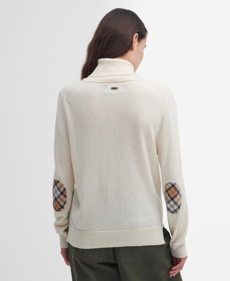 sweter pendle z wywiniętym kołnierzem