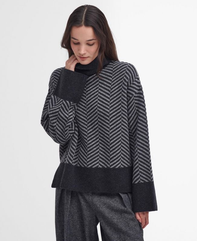 sweter z golfem aubrey
