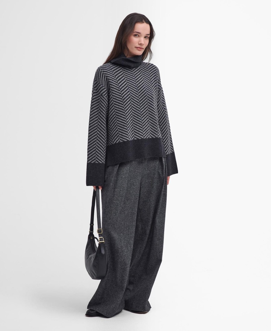 sweter z golfem aubrey