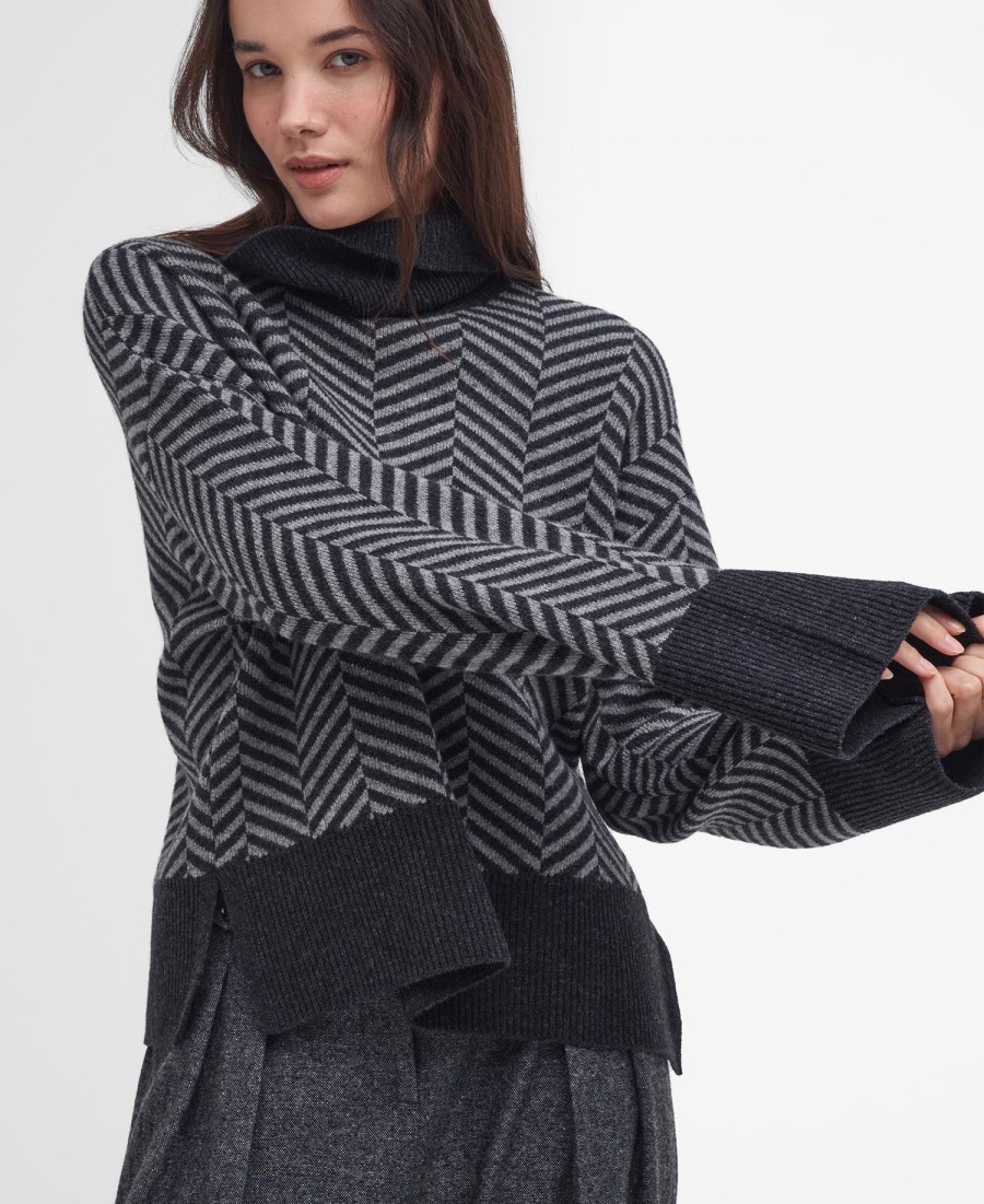 sweter z golfem aubrey