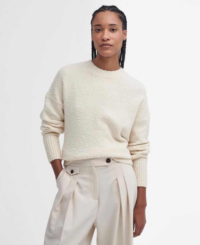 sweter z okrągłym dekoltem iris