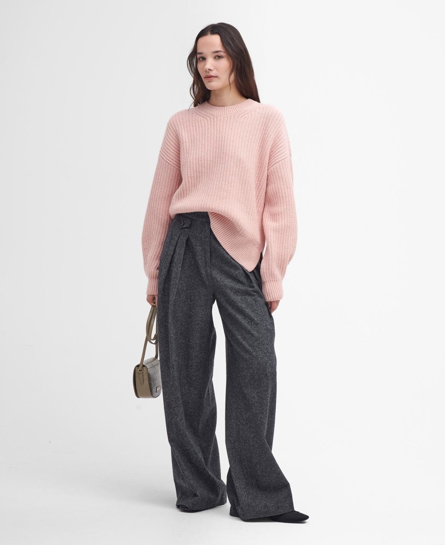 sweter scarlett z okrągłym dekoltem