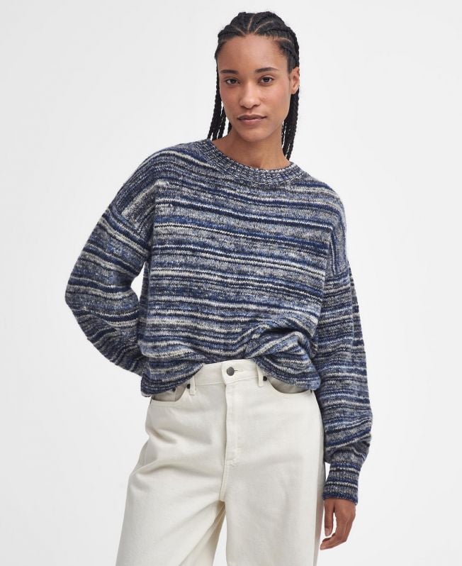 sweter cassie z okrągłym dekoltem