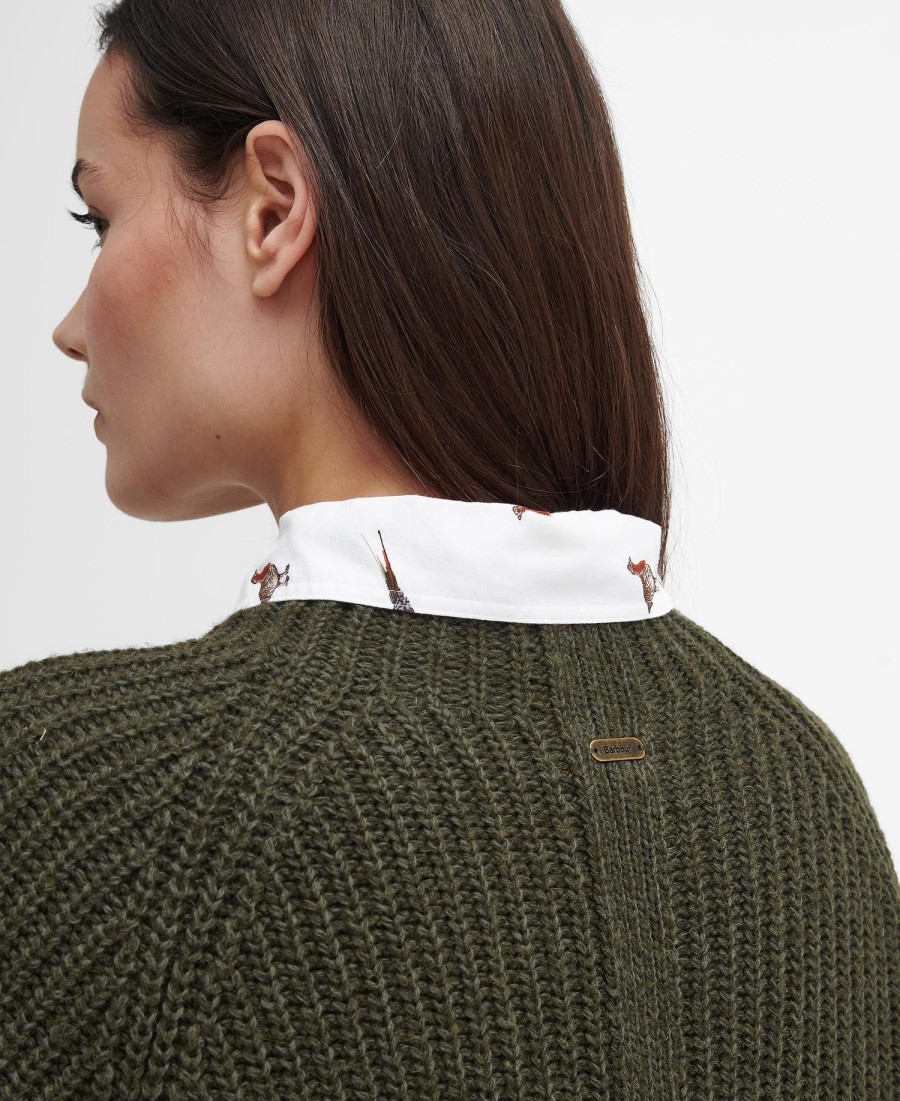 sweter z wysokim kołnierzem willows