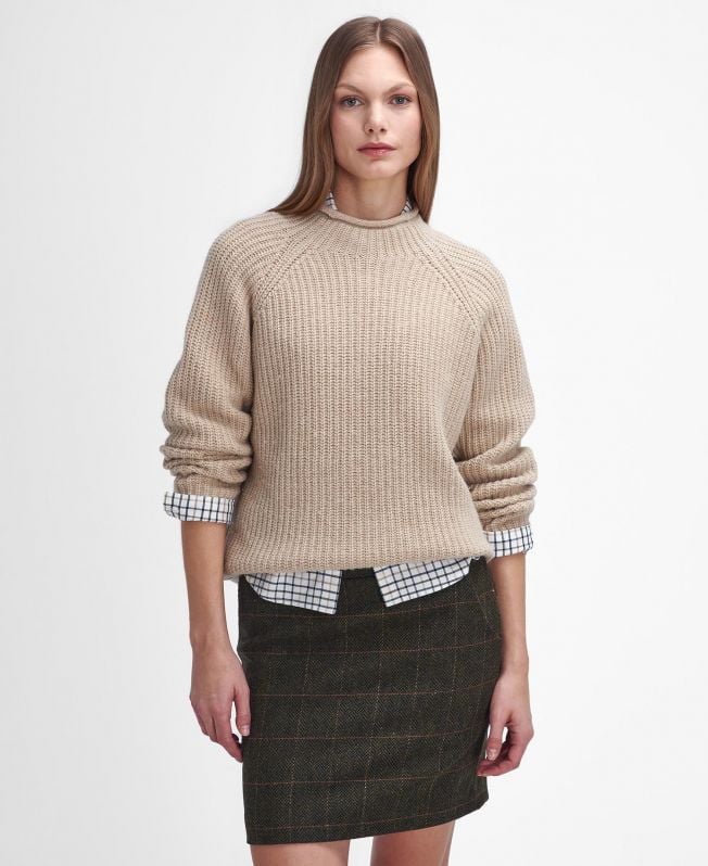 sweter z wysokim kołnierzem willows