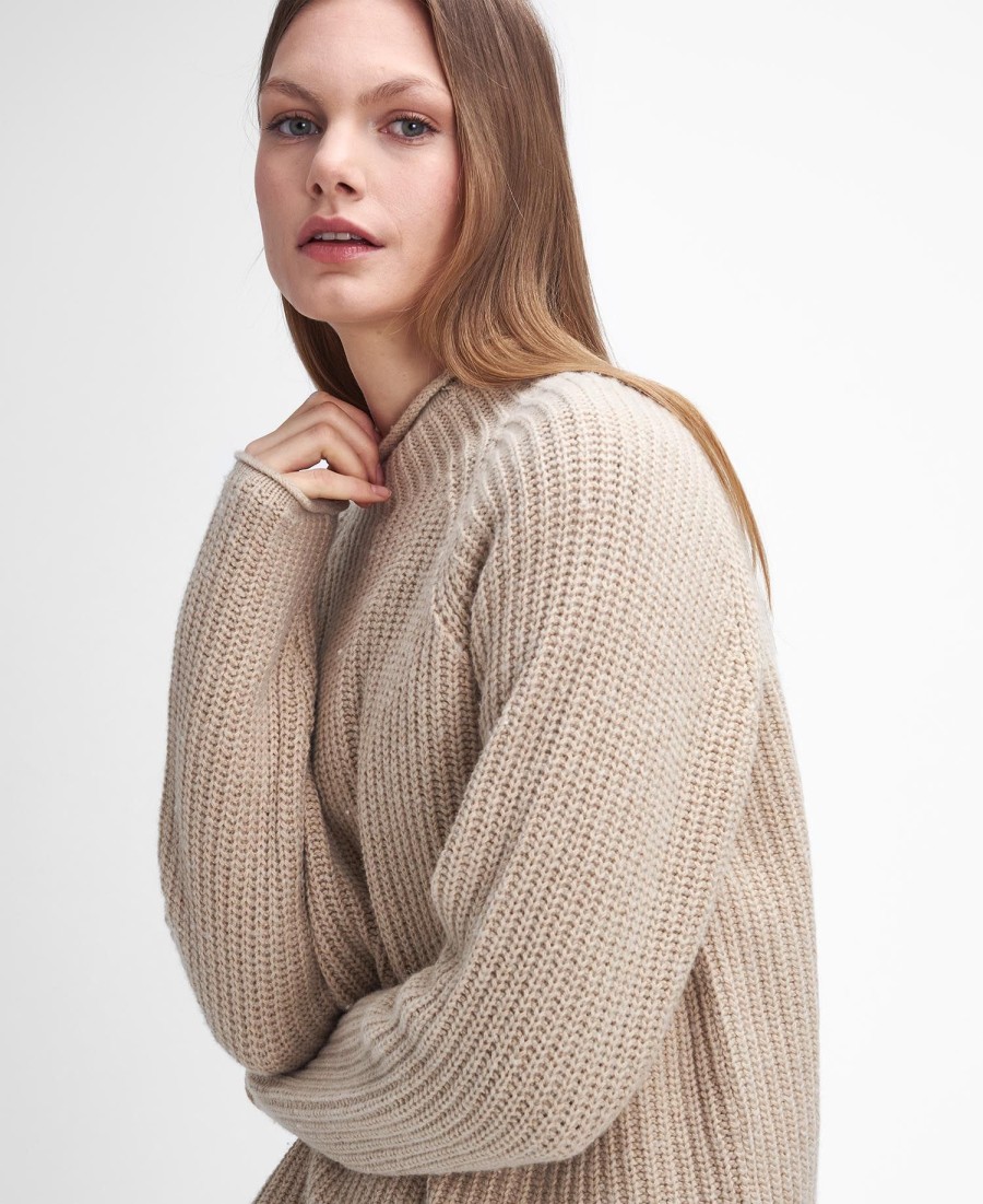 sweter z wysokim kołnierzem willows